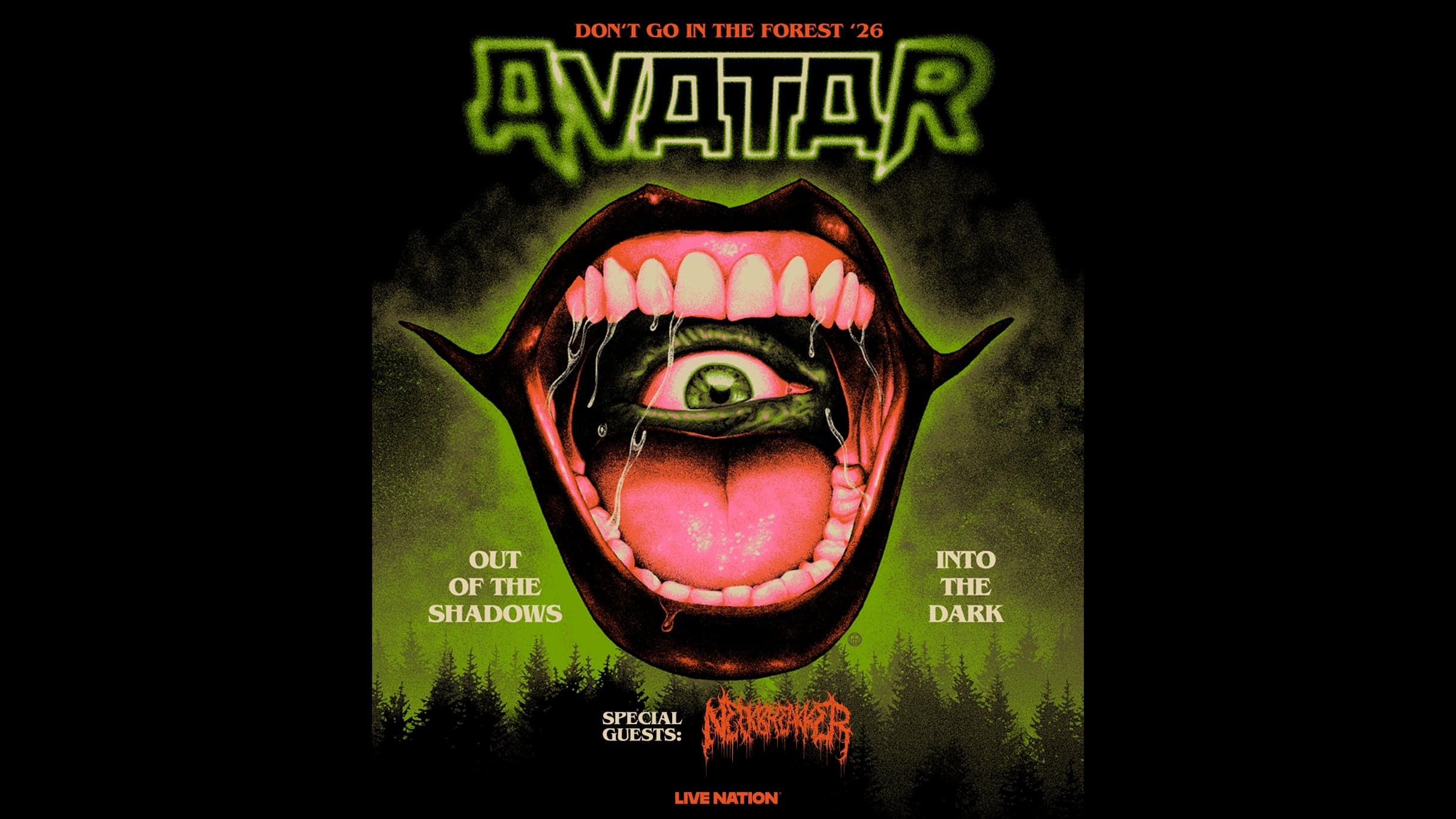 Avatar: Don't Go In The Forest Tour 2026