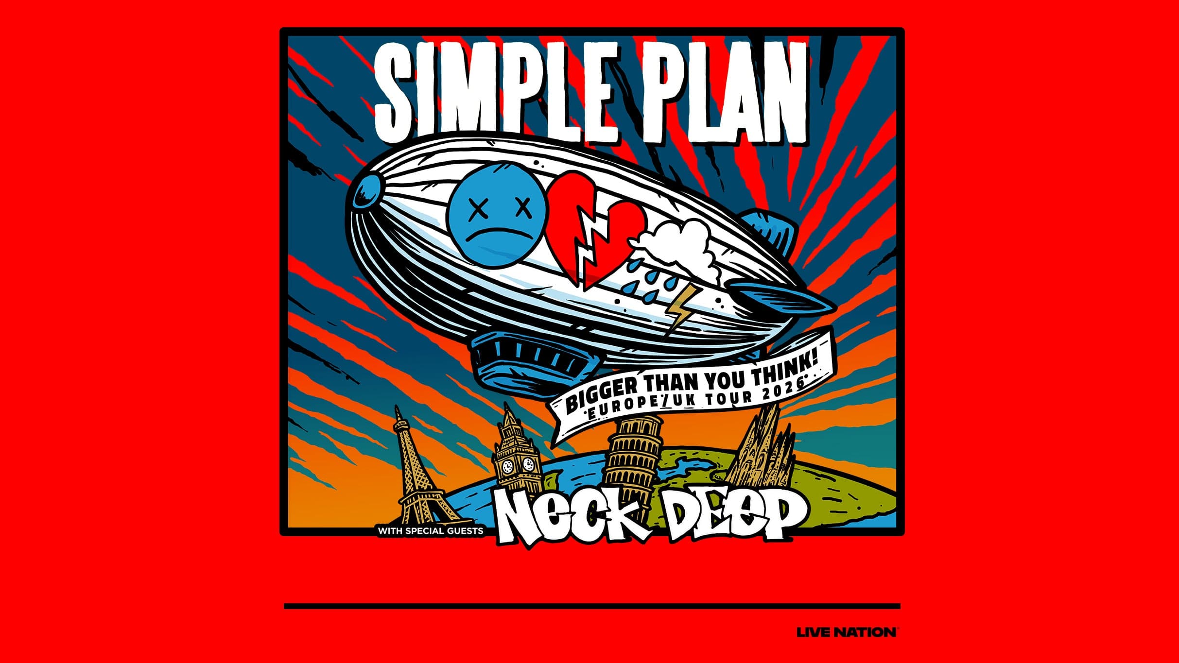 Simple Plan: Bigger Than You Think! Tour 2026