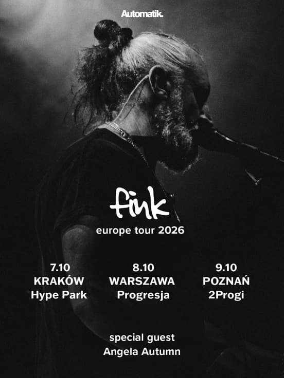 Fink: Europe Tour 2026