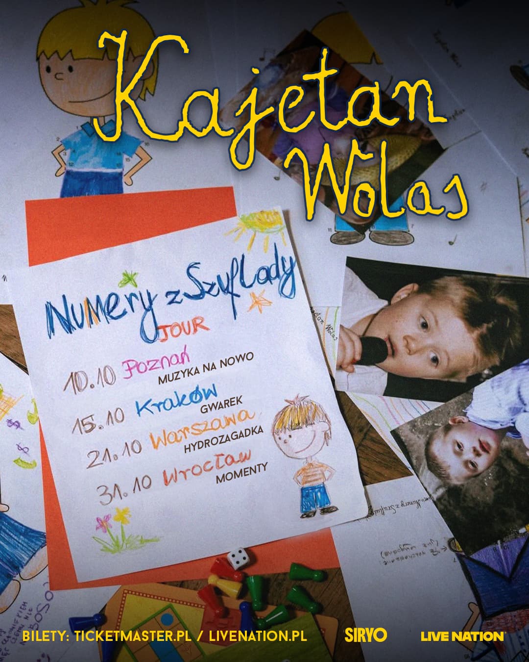 Kajetan Wolas - Numery z szuflady TOUR