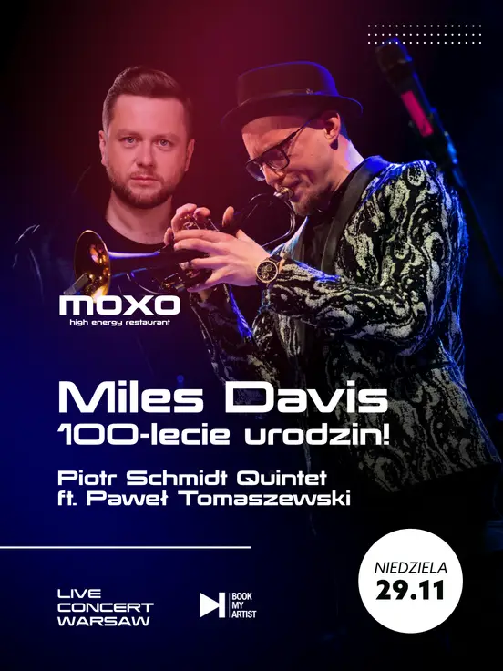 Piotr Schmidt Quintet - Miles Davis, 100-lecie urodzin