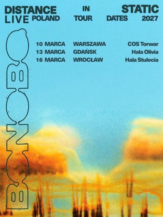 Bonobo - Distance In Static Live