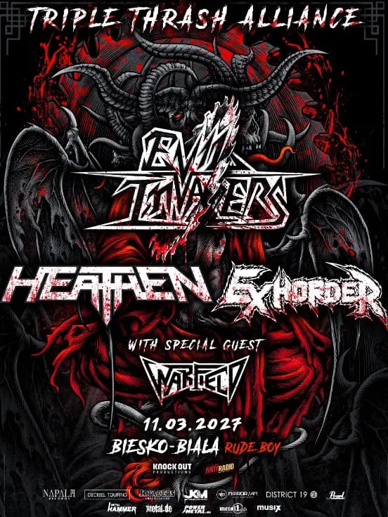 Heathen + Exhorder + Evil Invaders