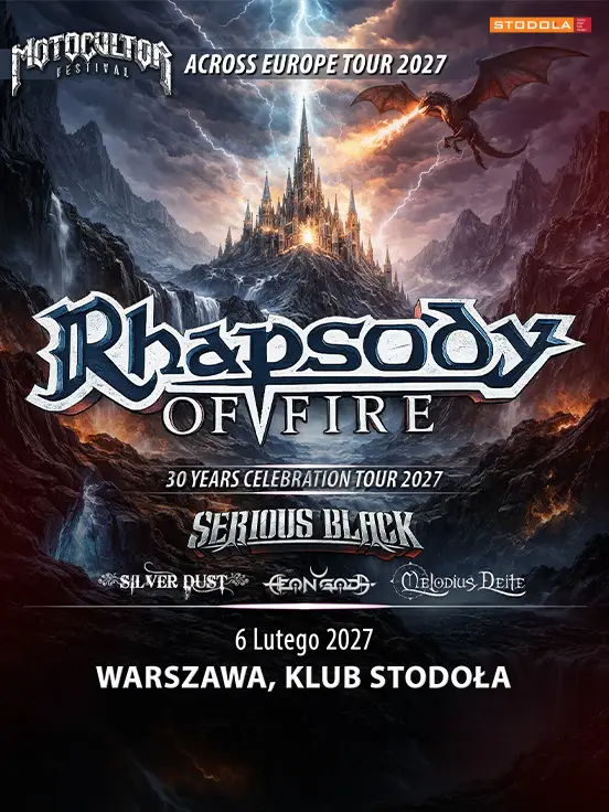 Rhapsody of Fire - Motocultor Across Europe Tour 2027
